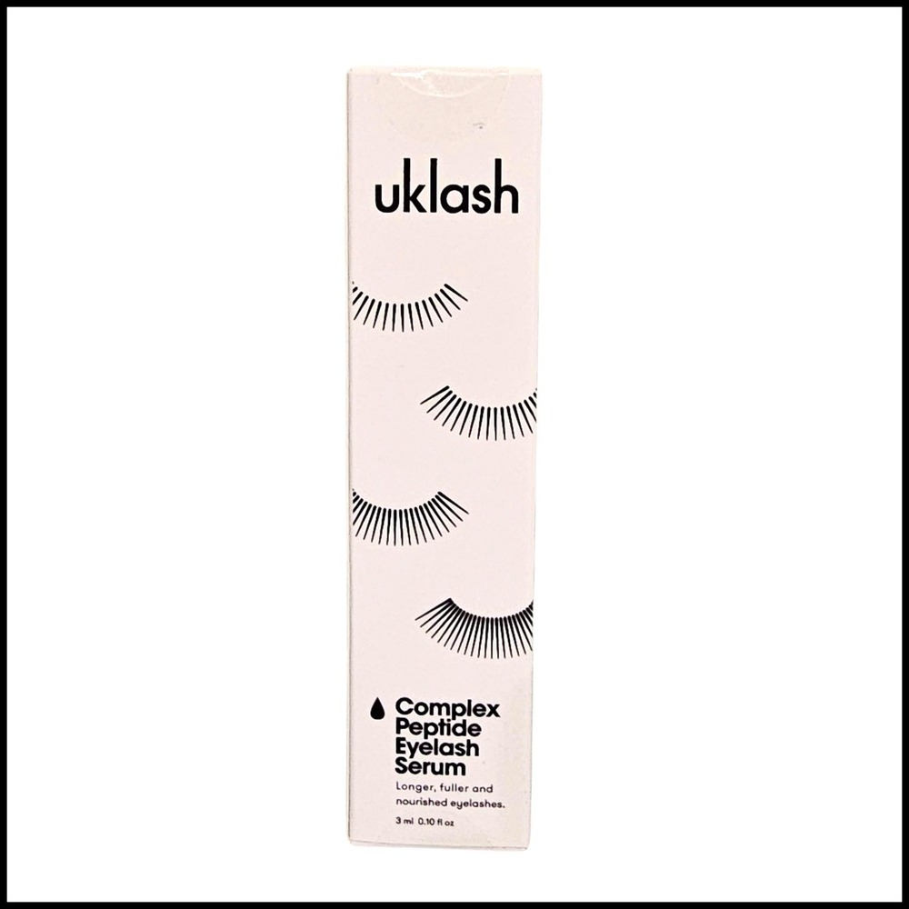 Uklash Complex Peptide Eyelash Serum Longer Fuller Nourished Eyelashes